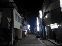 今夜は、歩行者見当たらず　うーん