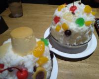 プリン(ﾍﾞﾋﾞｰｻｲｽﾞ)と普通の白くま